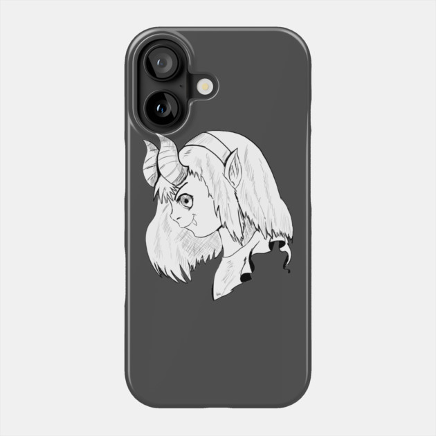 DEMON GIRL Phone Case by droidmonkey