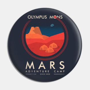 Mars adventure camp Pin