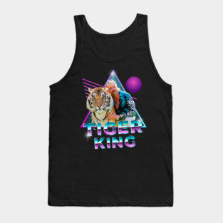 The Tiger King Joe Exotic Slogan Tee Shirt Big Cat President Netflix Tank Top
