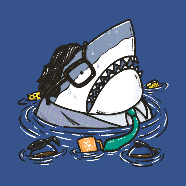 Motivational Shark by nickv47