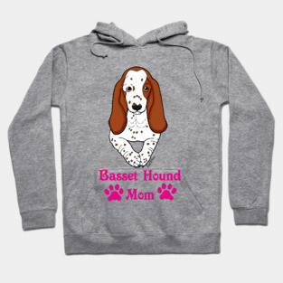 Basset Hound Mom Hoodie