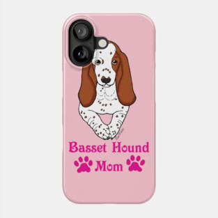Basset Hound Mom Phone Case