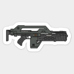 Pulse Rifle Aliens Marines Magnet