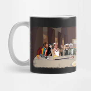 The last supper of the Doctor Mug