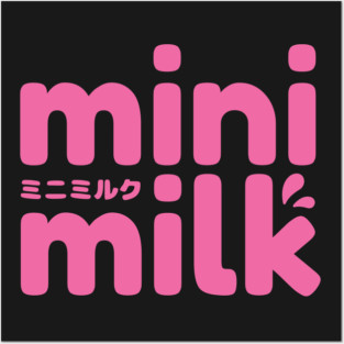 mini milk Posters and Art