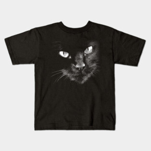 Black Cats Rule - Hello Darkness Kids T-Shirt