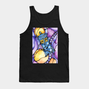 Abstract Tardis Tank Top
