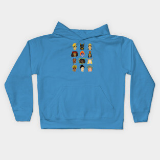 Goddesses Around the World Kids Hoodie