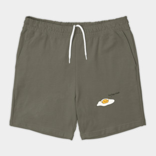 Cute and Funny Egg Pun T-Shirt Shorts