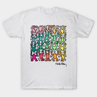 Acrobats by keith haring T-Shirt