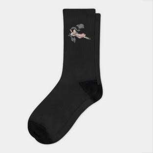Smokin Wolf Socks