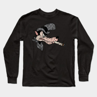 Smokin Wolf Long Sleeve T-Shirt