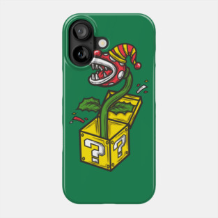 Killer Plant Clown in a Box Phone Case