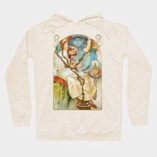 Mucha lithograph from Slav Epic series Hoodie