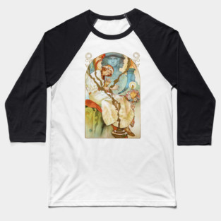 Mucha lithograph from Slav Epic series Baseball T-Shirt