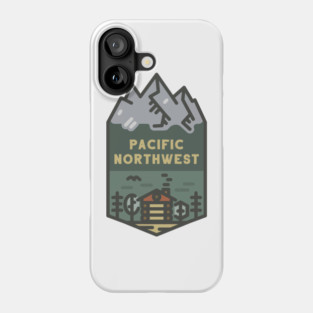Pacific Northwest Cabin Phone Case