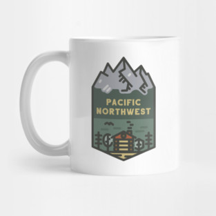 Pacific Northwest Cabin Mug