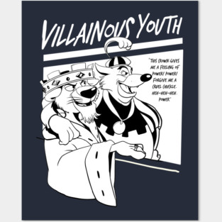 Villainous youth Posters and Art