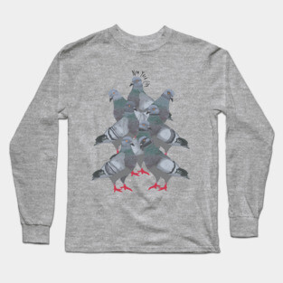 New York City Pigeons Long Sleeve T-Shirt
