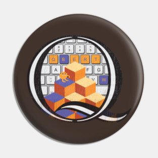 Qbert-y Keyboard Pin