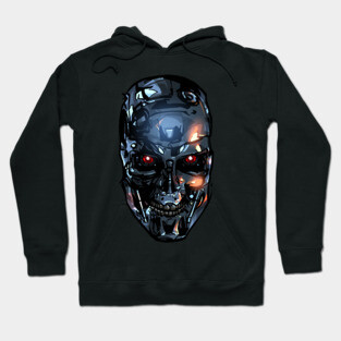 Terminator Head 2 Hoodie
