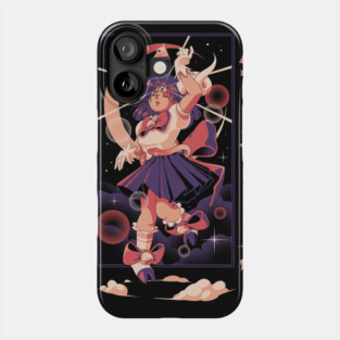 Baphomagic Girl - A Girl From Hell Phone Case