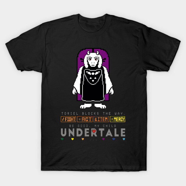 Toriel Undertale Toriel T-Shirt TeePublic