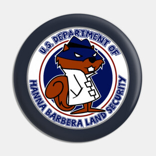 Department of Hanna BarberaLand Security Pin