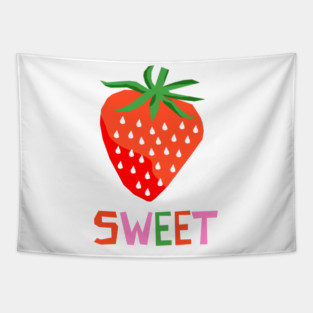 sweet strawberry fruit Tapestry