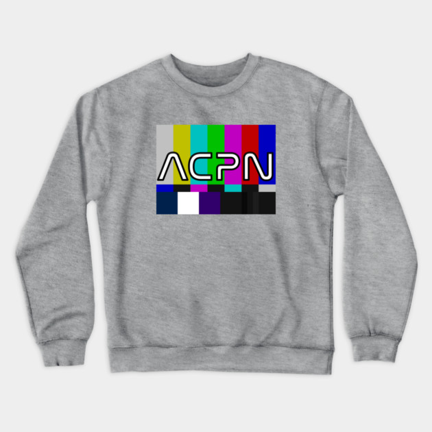 New ACPN Social Media Logo Crewneck Sweatshirt by Art Comedy Pop-Culture Network!