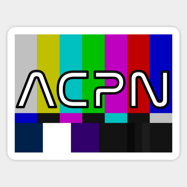 New ACPN Social Media Logo Sticker by Art Comedy Pop-Culture Network!