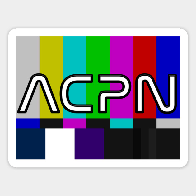 New ACPN Social Media Logo Magnet by Art Comedy Pop-Culture Network!