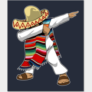 Mexican Dabbing Posters and Art