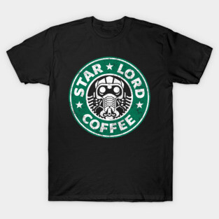 Star Lord Coffee (dark shirts) T-Shirt