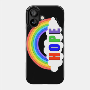 Hope Rainbow Stay Strong Stay Safe Solidarity Awareness Phone Case
