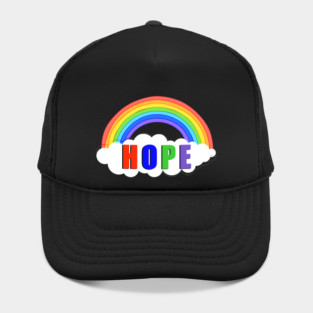 Hope Rainbow Stay Strong Stay Safe Solidarity Awareness Hat