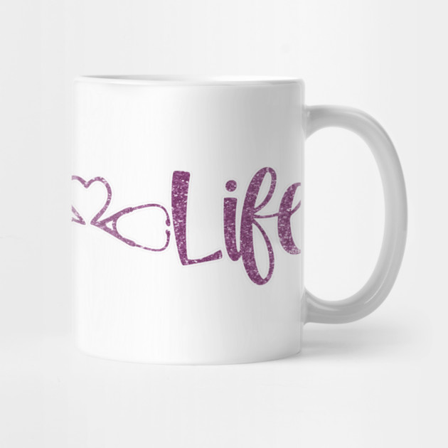 Scrub Life Nurse Script Heartbeat Gift by creative