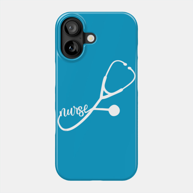 Stethoscope Nurse Script Gift Phone Case by creative