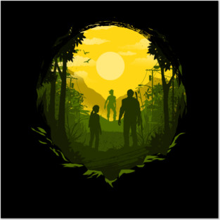 Joel & Ellie Posters and Art