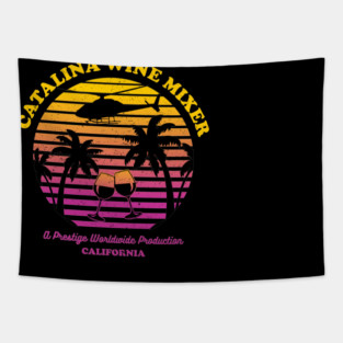 catalina wine mixer Tapestry