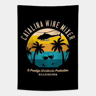 catalina wine mixer Tapestry