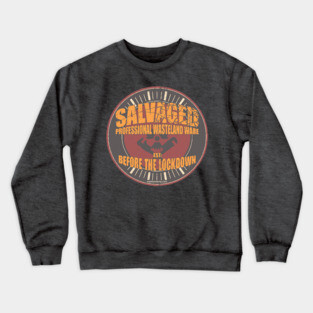 SALVAGED Ware Retro #4 Crewneck Sweatshirt