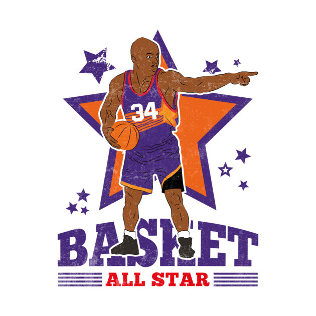 Barkley Basketball Sir Charles Phoenix 34 All Star Charles