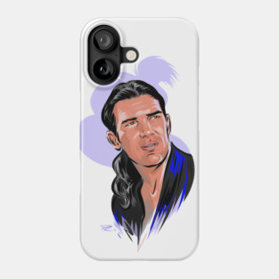Antonio Banderas - An illustration by Paul Cemmick Phone Case