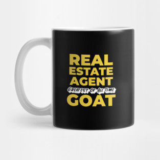 Real Estate Agent GOAT Mug