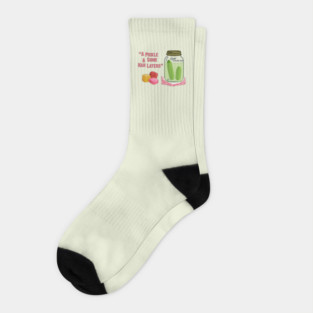Black Southern Culture - "A Pickle & Some Nah Laters" Socks