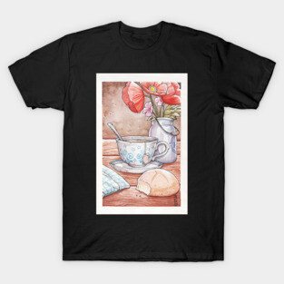 Tea Time Still Life T-Shirt