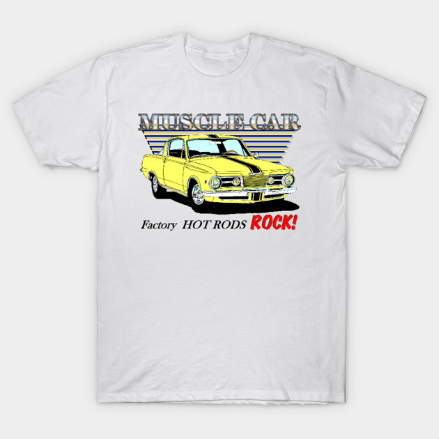 65 Barracuda Muscle Car Plymouth Barracuda T-Shirt TeePublic