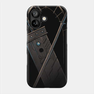 Final Sword Crossing - Final Fantasy VII - Buster Sword and Masamune Phone Case