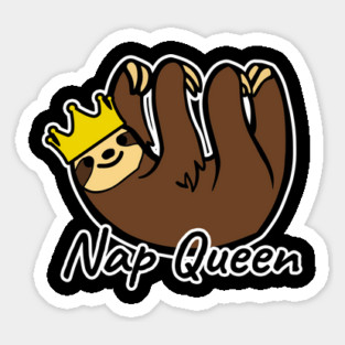 Nap Queen Sticker